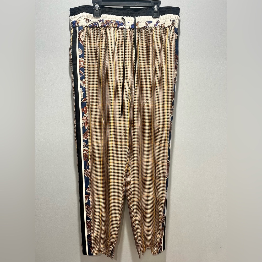 Women's 3.1 Phillip Lim check pattern easy,Size‎ 10. 2 holes in front see pics